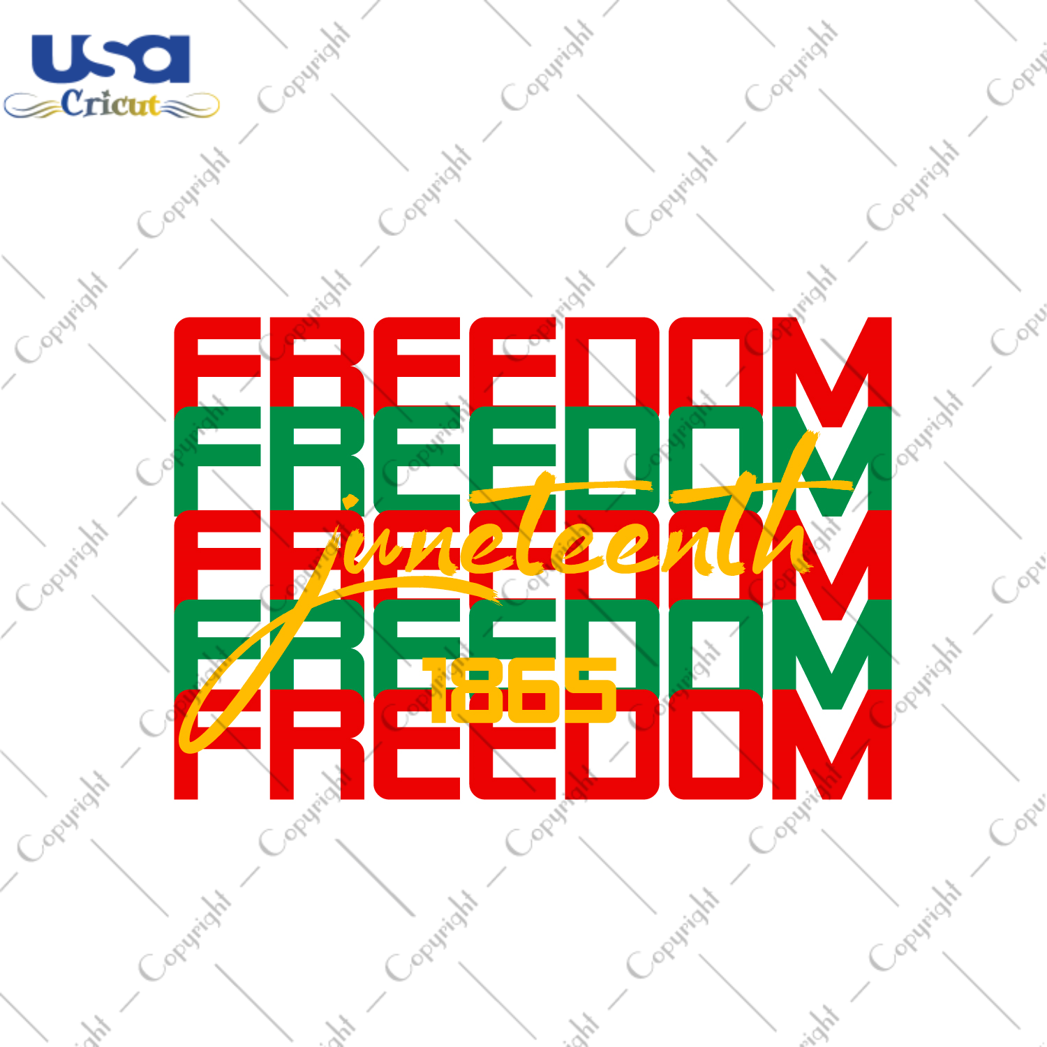 Freedom Juneteenth 1865 Gift Diy Crafts Svg Files For Cricut, Silhouette Sublimation Files