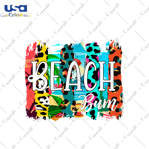 Summer Beach Bum Gift Diy Crafts Svg Files For Cricut, Silhouette Sublimation Files