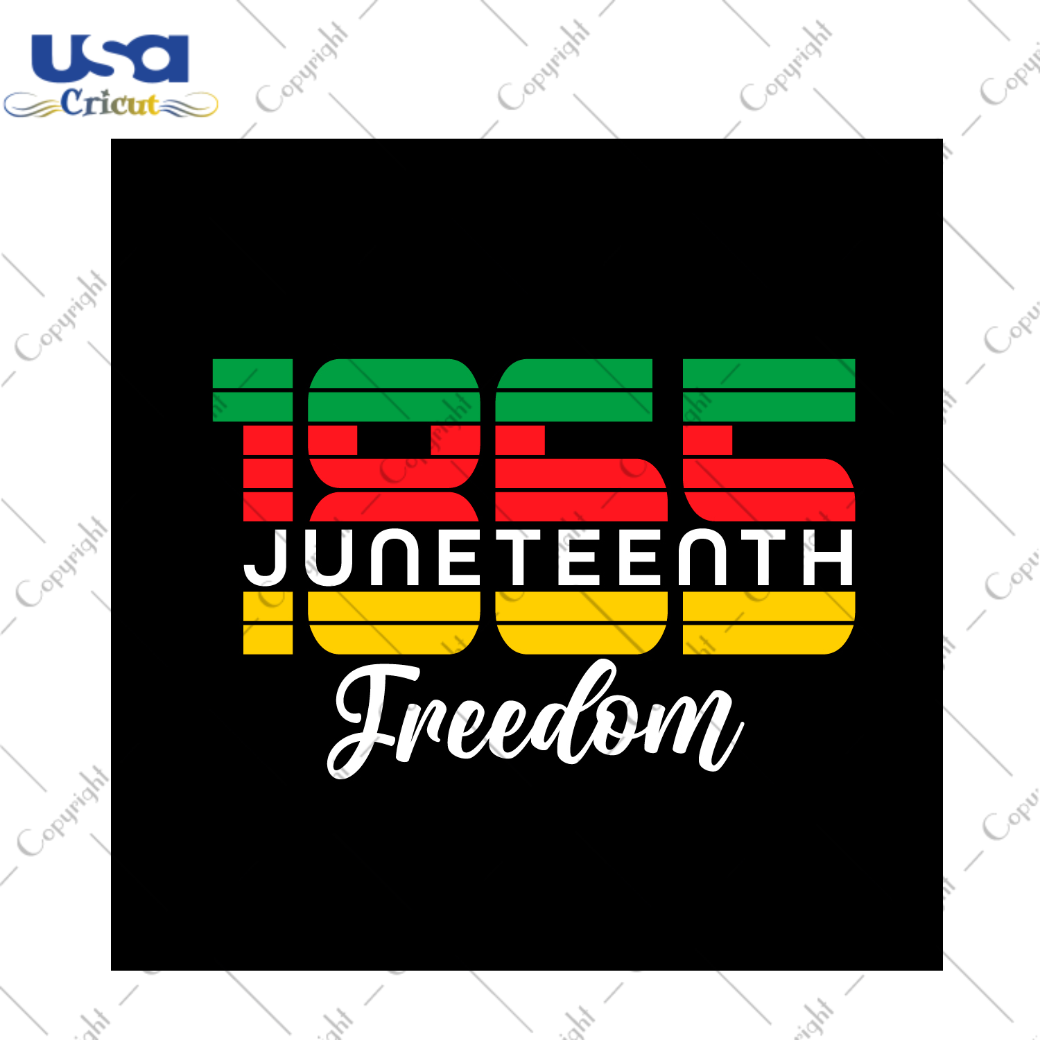 Juneteenth Freedom 1865 Gift Idea Diy Crafts Svg Files For Cricut, Silhouette Sublimation Files