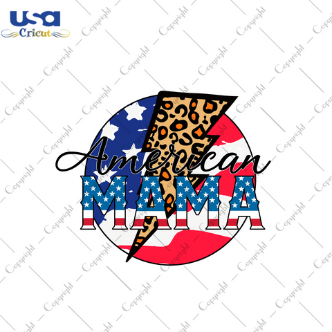 American Mama Gift Ideas Diy Crafts Svg Files For Cricut, Silhouette Sublimation Files