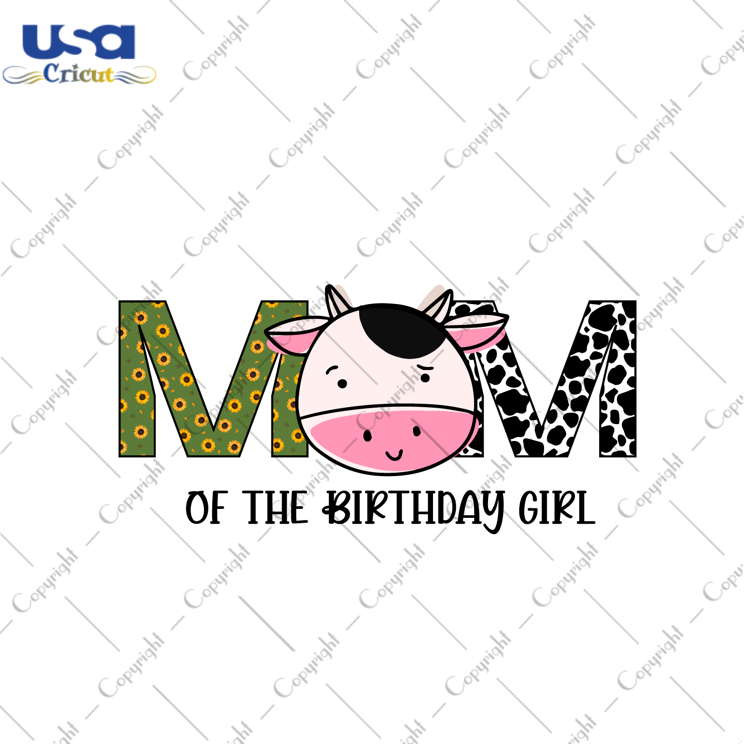 Birthday Gift, Mom Of The Birthday Girl Diy Crafts Svg Files For Cricut, Silhouette Sublimation Files