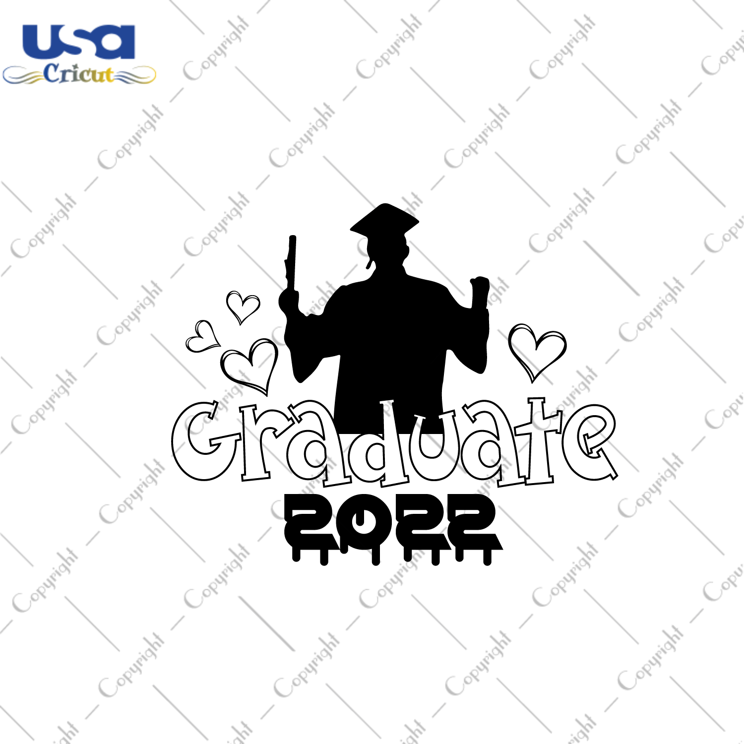 Graduation Gift, Graduate 2022 Diy Crafts Svg Files For Cricut, Silhouette Sublimation Files