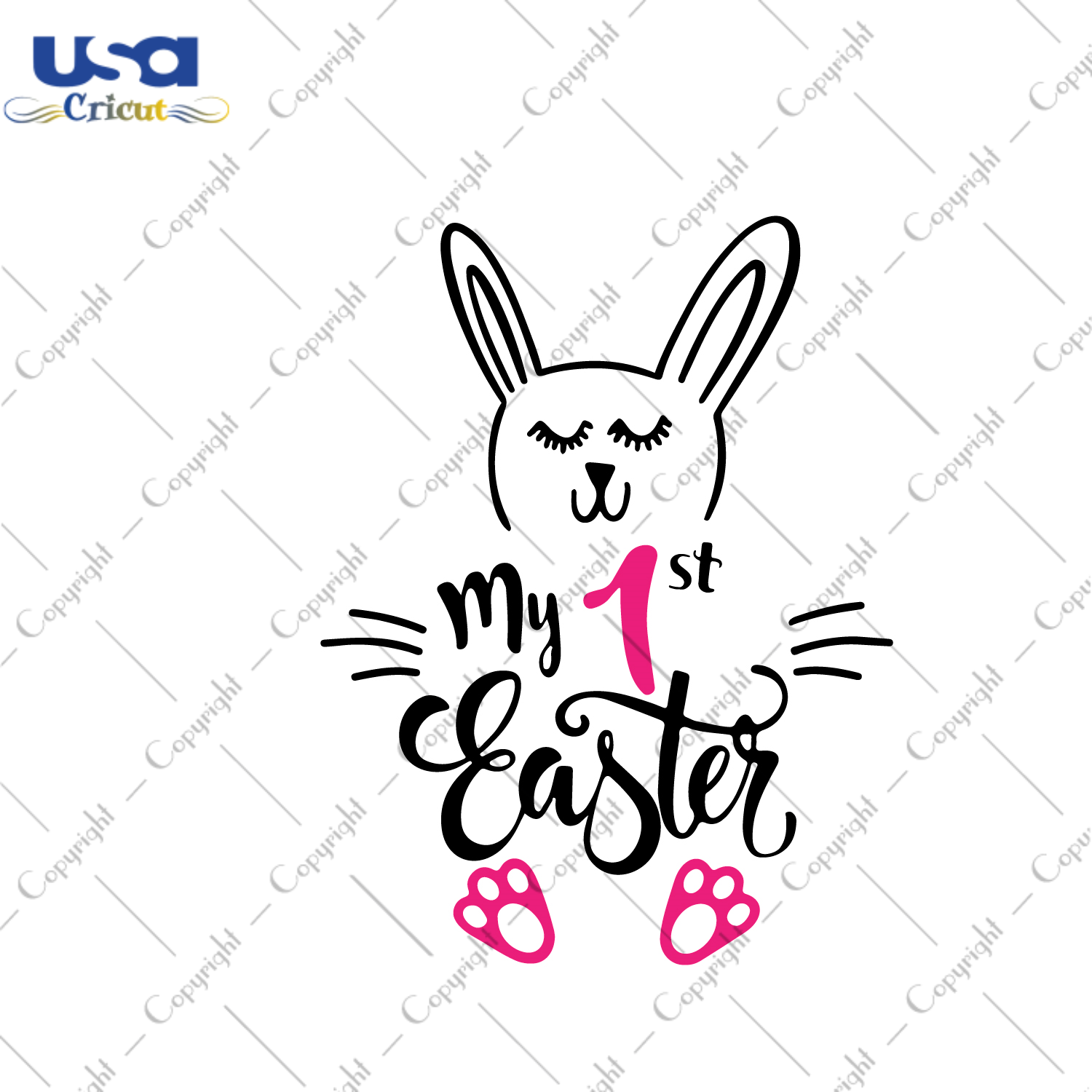 Easter Day Gift, My First Easter Diy Crafts Svg Files For Cricut, Silhouette Sublimation Files