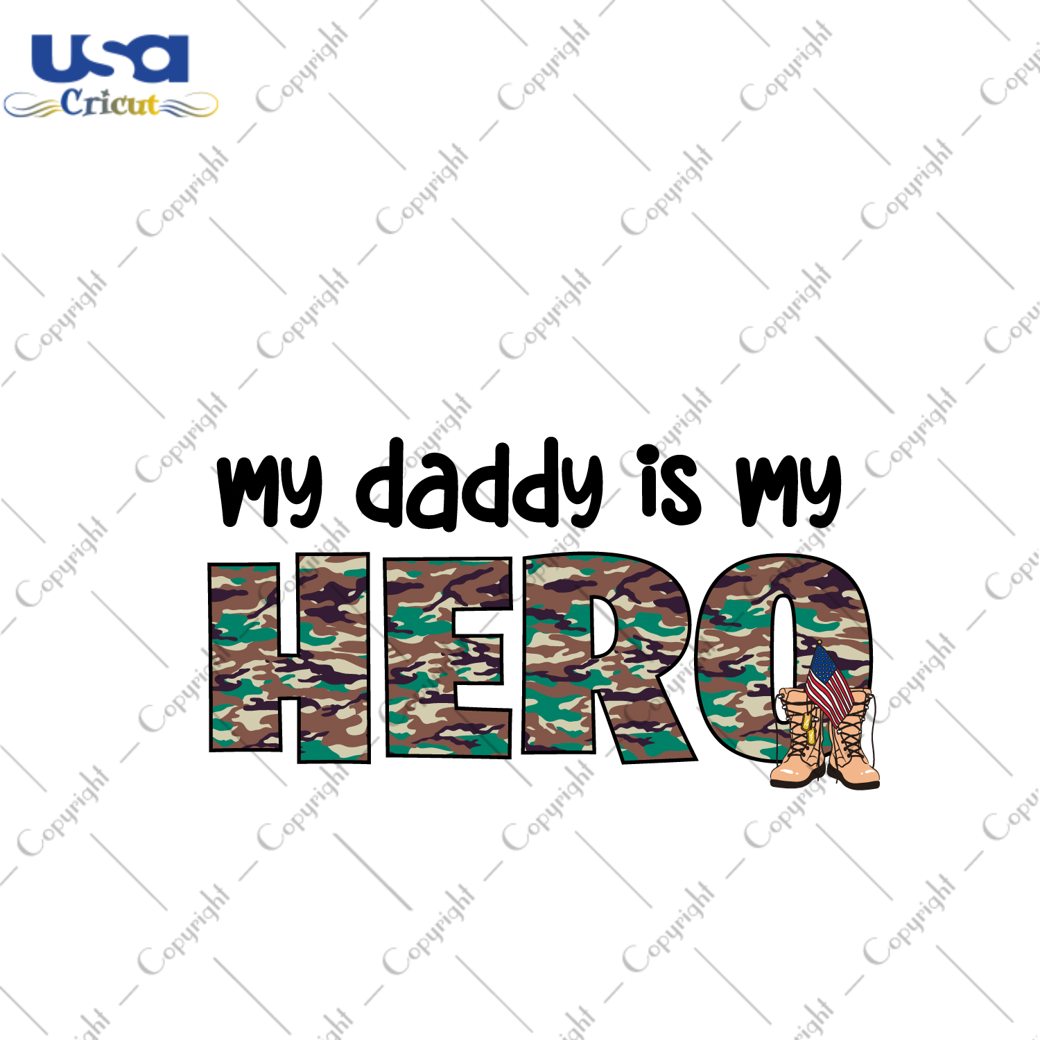 Father's Day Gift, My Daddy Is My Hero Diy Crafts Svg Files For Cricut, Silhouette Sublimation Files