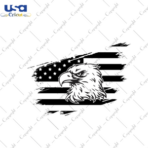 American Eagle Images Gift Diy Crafts Svg Files For Cricut, Silhouette Sublimation Files