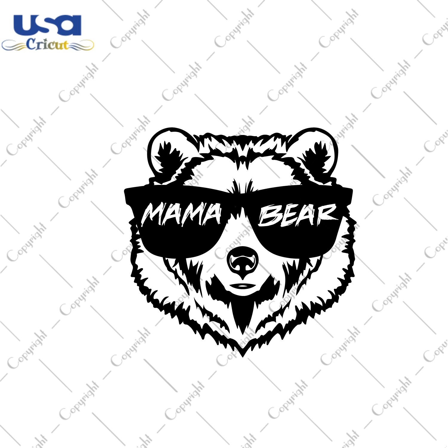 Mother's Day Mama Bear Gift Diy Crafts Svg Files For Cricut, Silhouette Sublimation Files