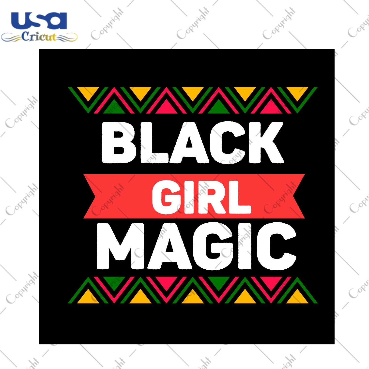 Black Girl Magic Design Diy Crafts Svg Files For Cricut, Silhouette Sublimation Files