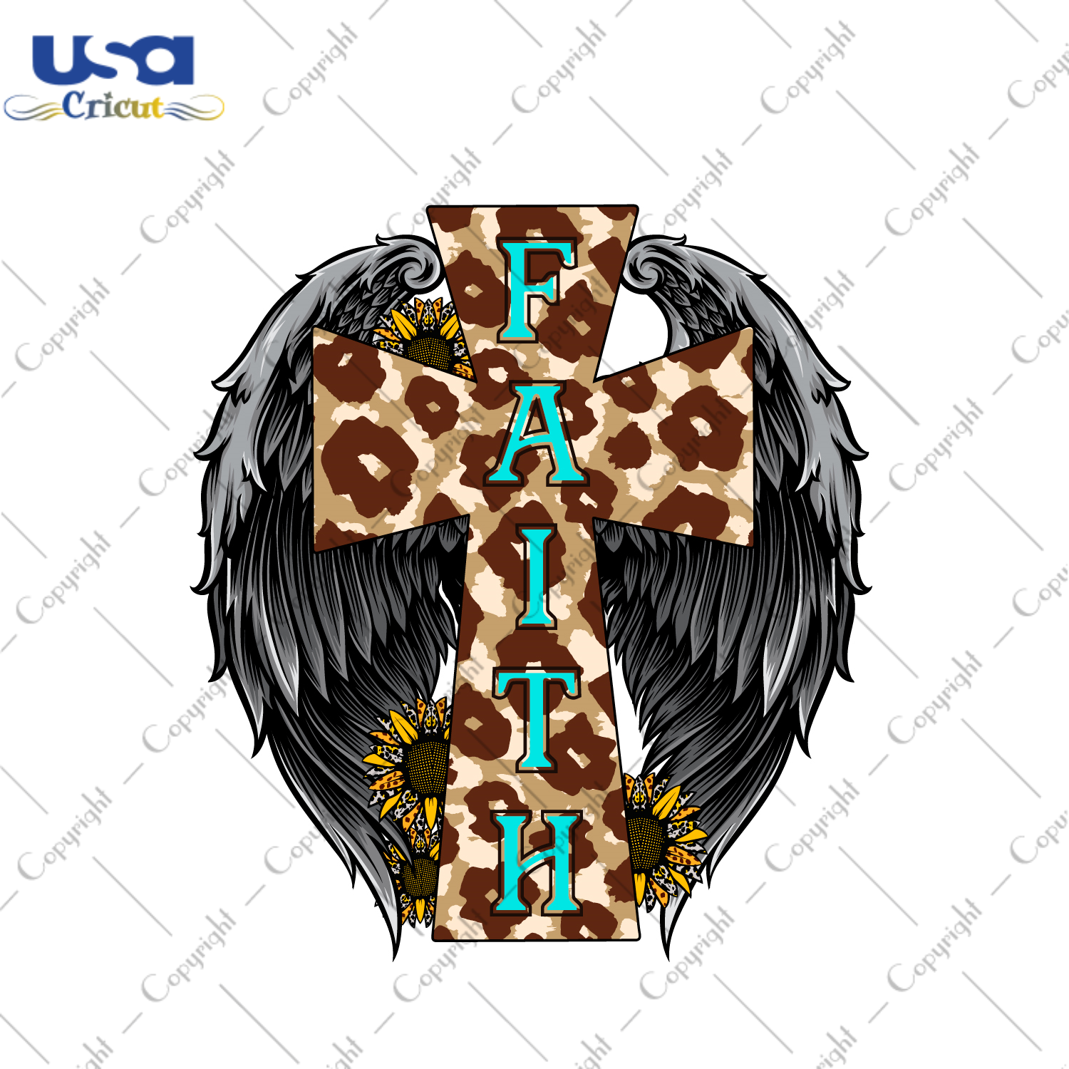 Christian Faith Cross Images Gift Diy Crafts Svg Files For Cricut, Silhouette Sublimation Files