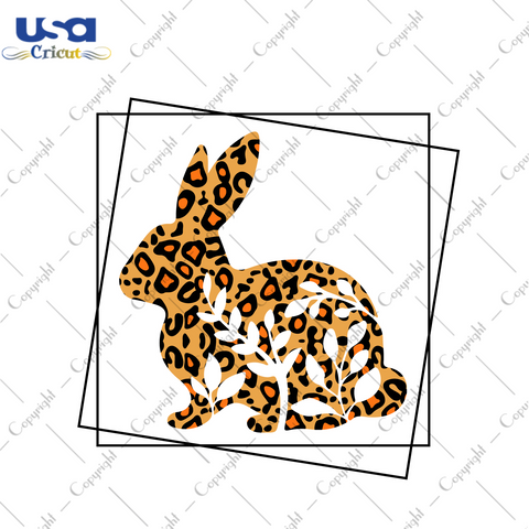 Easter Bunny Gift, Bunny Pattern Diy Crafts Svg Files For Cricut, Silhouette Sublimation Files