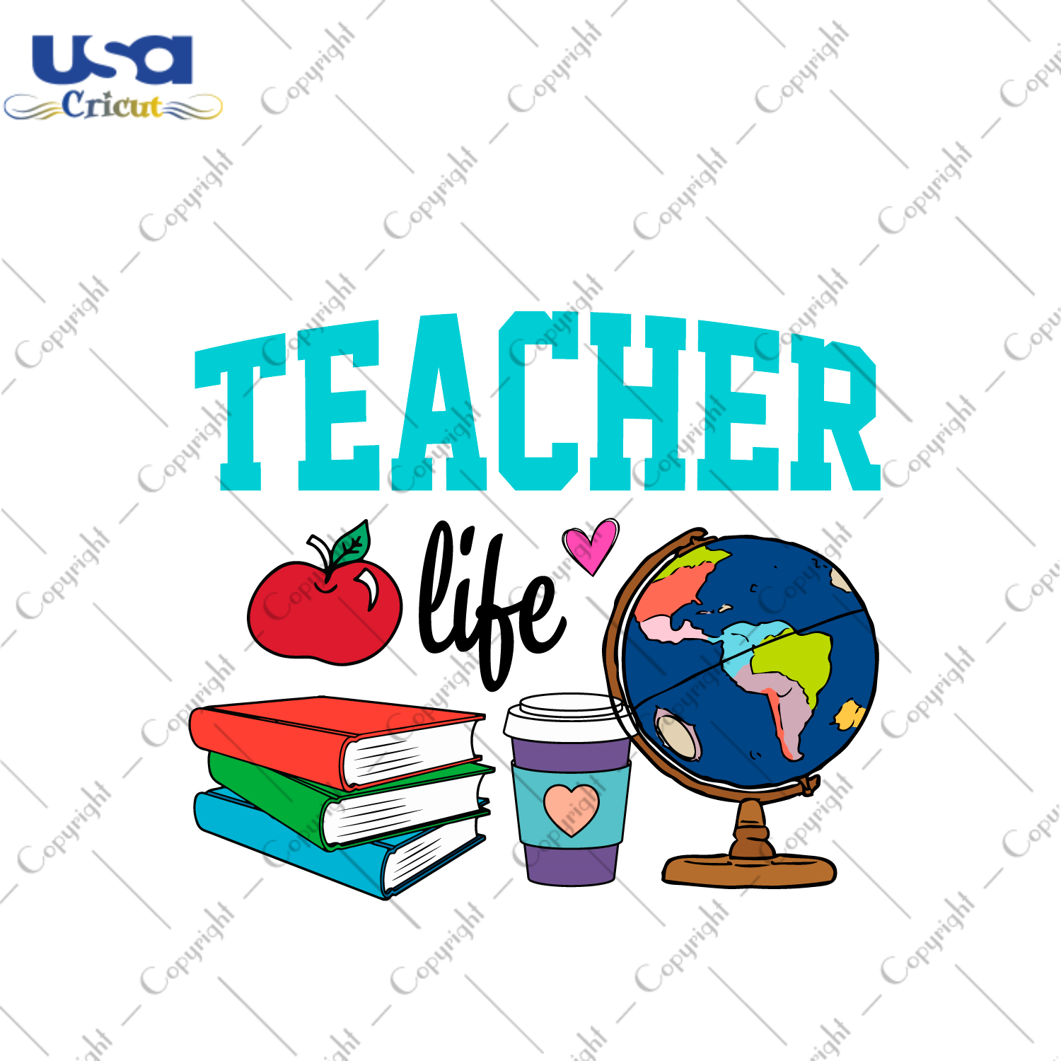 Teacher Life Gift Diy Crafts Svg Files For Cricut, Silhouette Sublimation Files