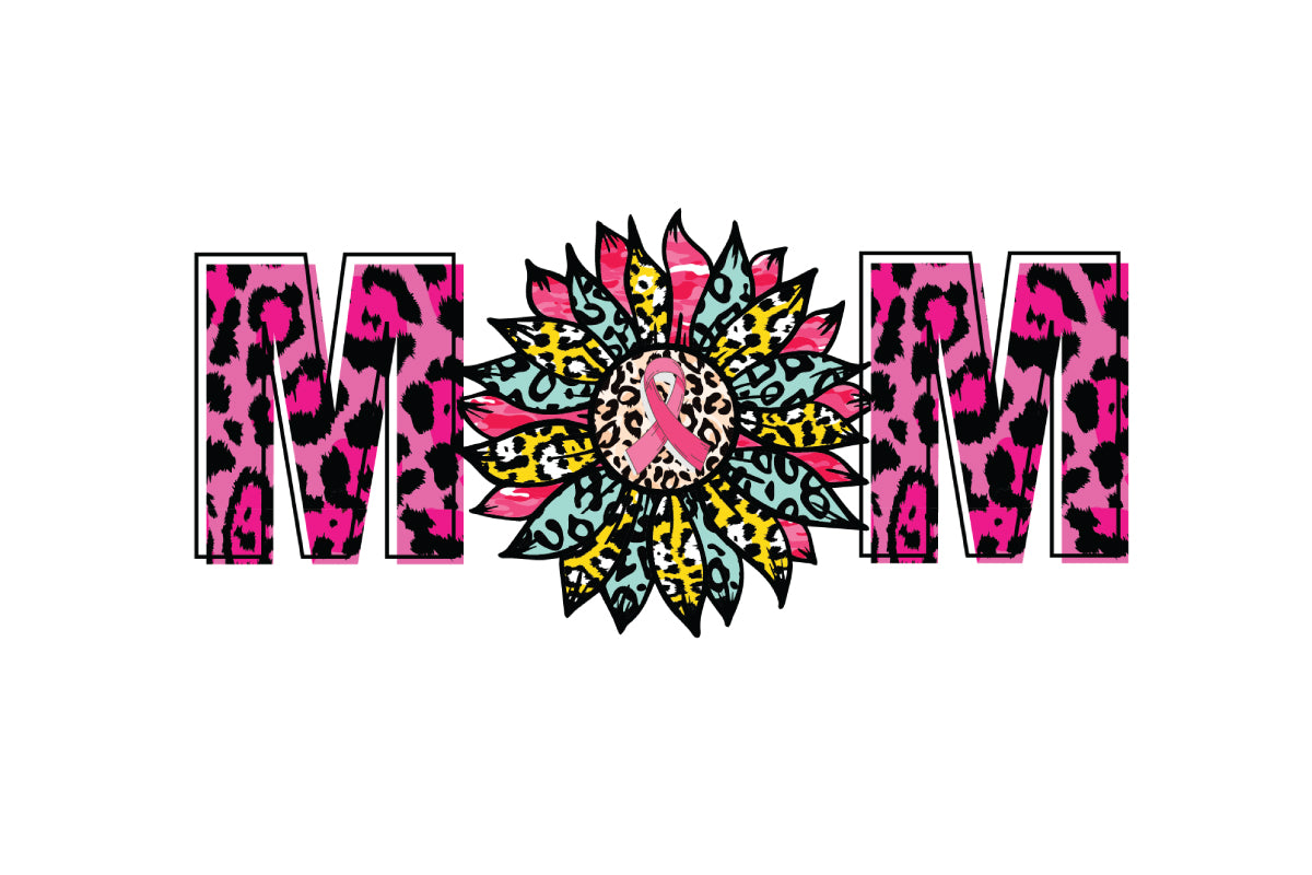 Mom Flower Breast Cancer Digital Diy Crafts Svg Files For Cricut