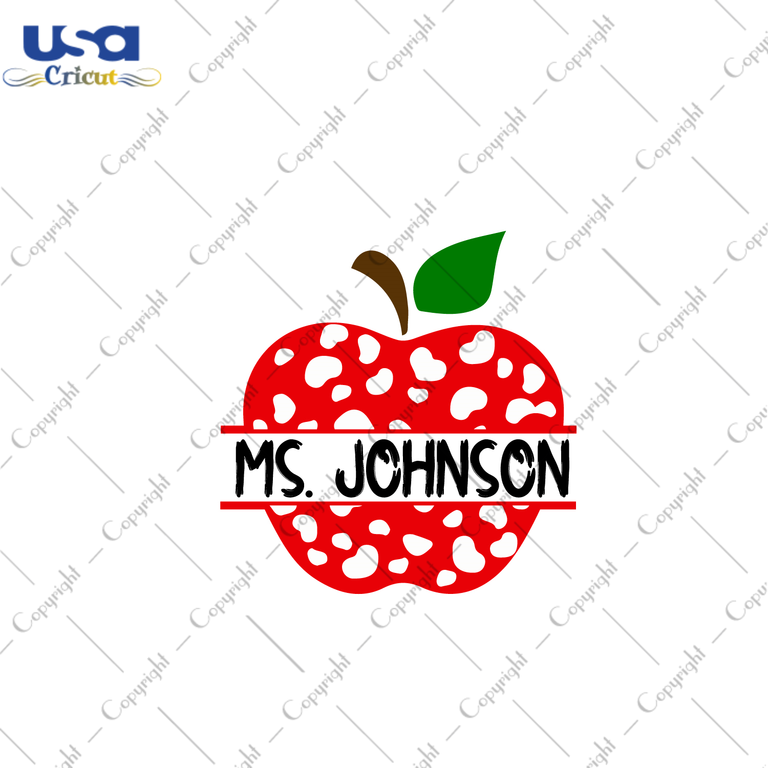 Teacher Apple Name Gift Diy Crafts Svg Files For Cricut, Silhouette Sublimation Files