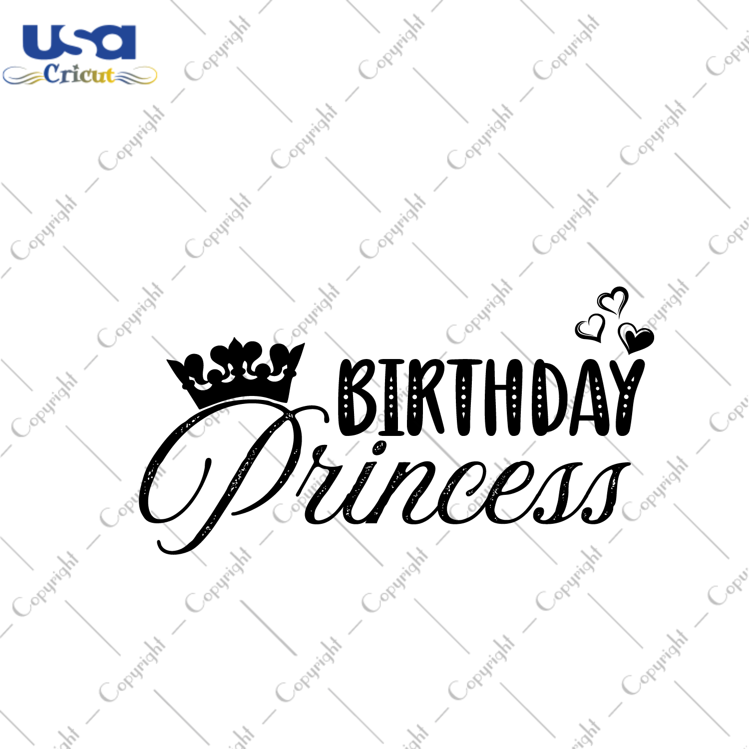 Birthday Princess Gift, Diy Crafts Svg Files For Cricut, Silhouette Sublimation Files