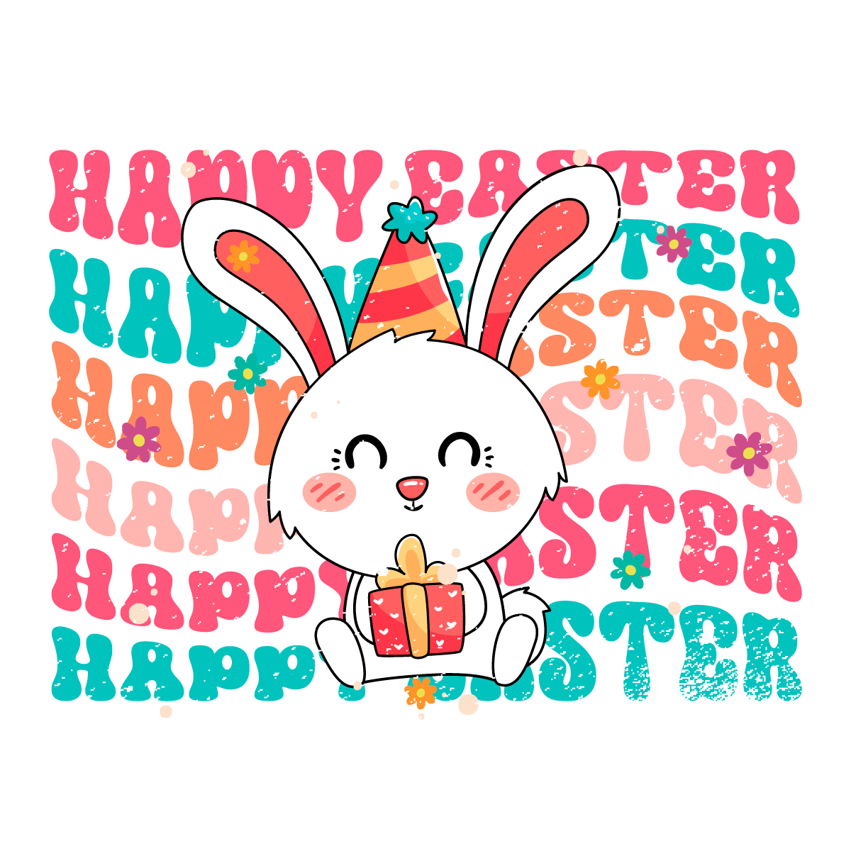 Happy Easter Bunny Files, Easter Day Gift, He Is Risen Christian Quotes Diy Crafts Svg Files For Cricut, Silhouette Sublimation Files