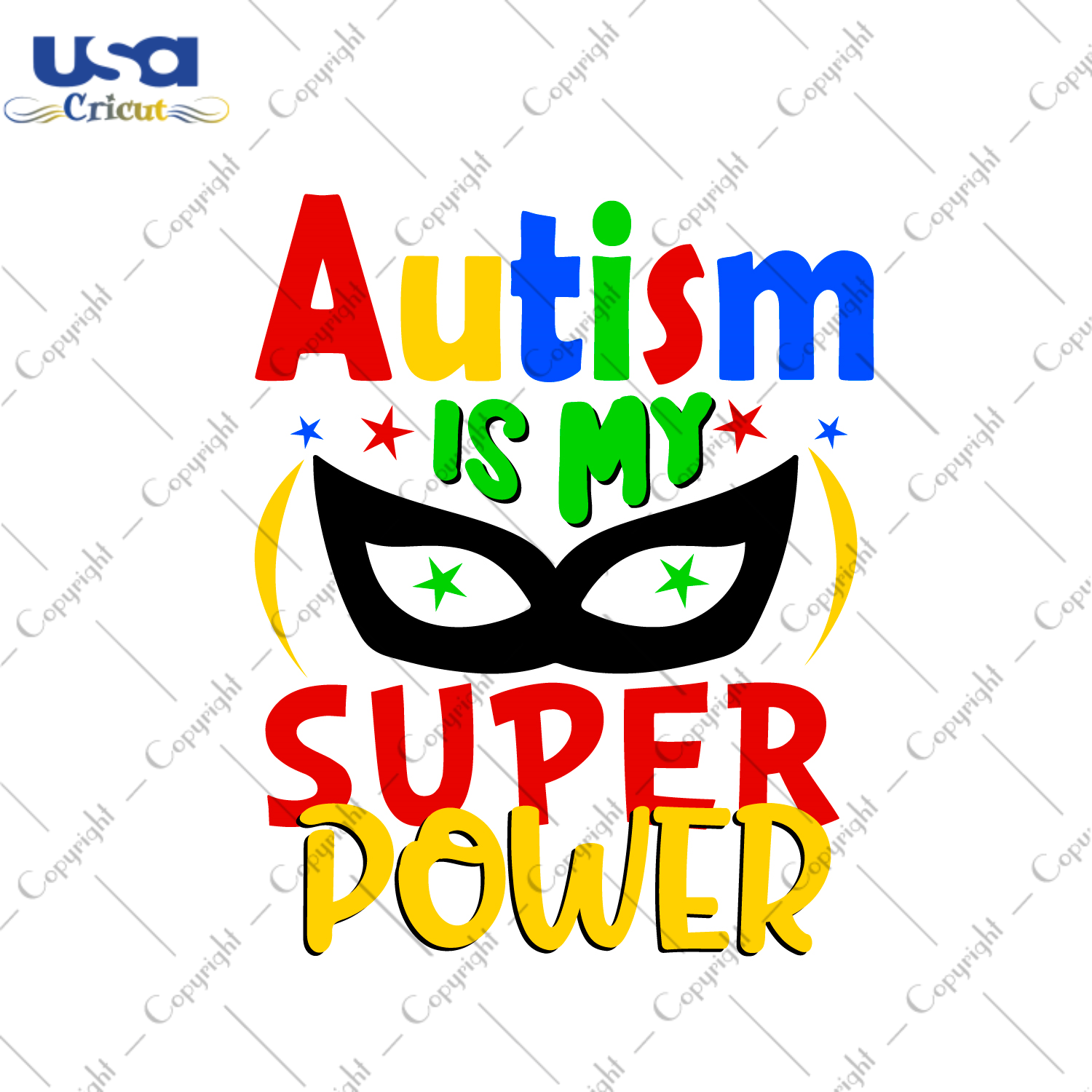 Autism Is My Super Power Gift Diy Crafts Svg Files For Cricut, Silhouette Sublimation Files