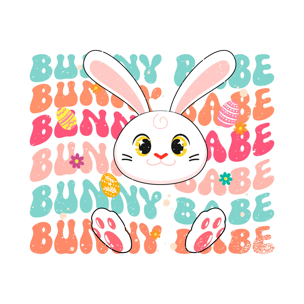 Bunny Babe, Easter Day Gift, He Is Risen Christian Quotes Diy Crafts Svg Files For Cricut, Silhouette Sublimation Files