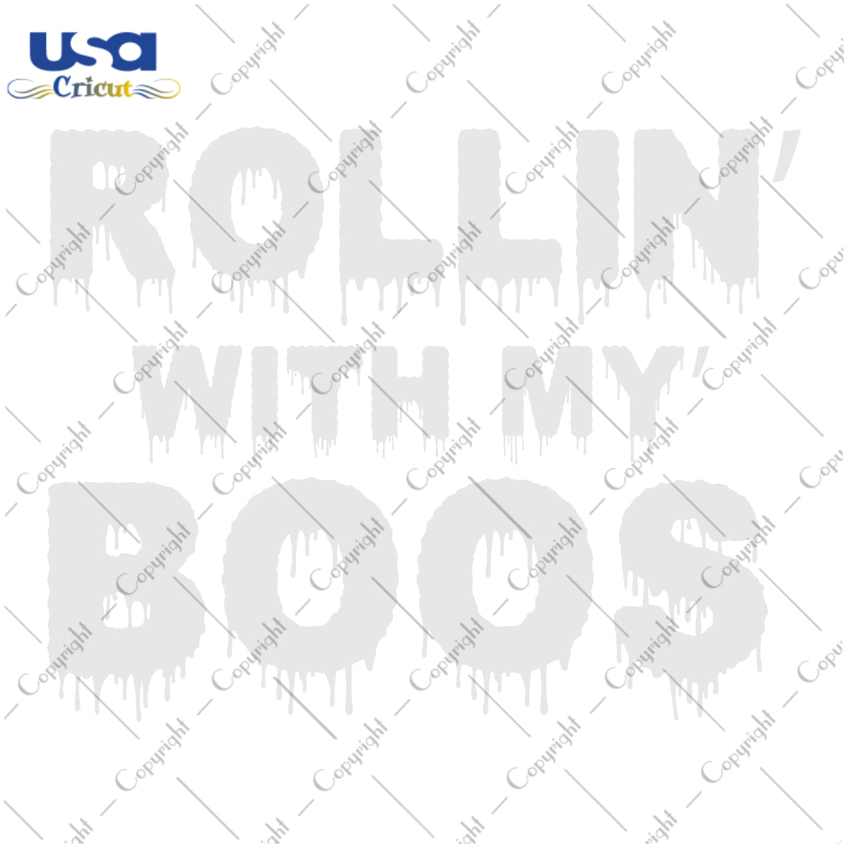 Rollin' With My Boos, Boos Halloween, Halloween SVG Images Diy Crafts Svg Files For Cricut, Silhouette Sublimation Files