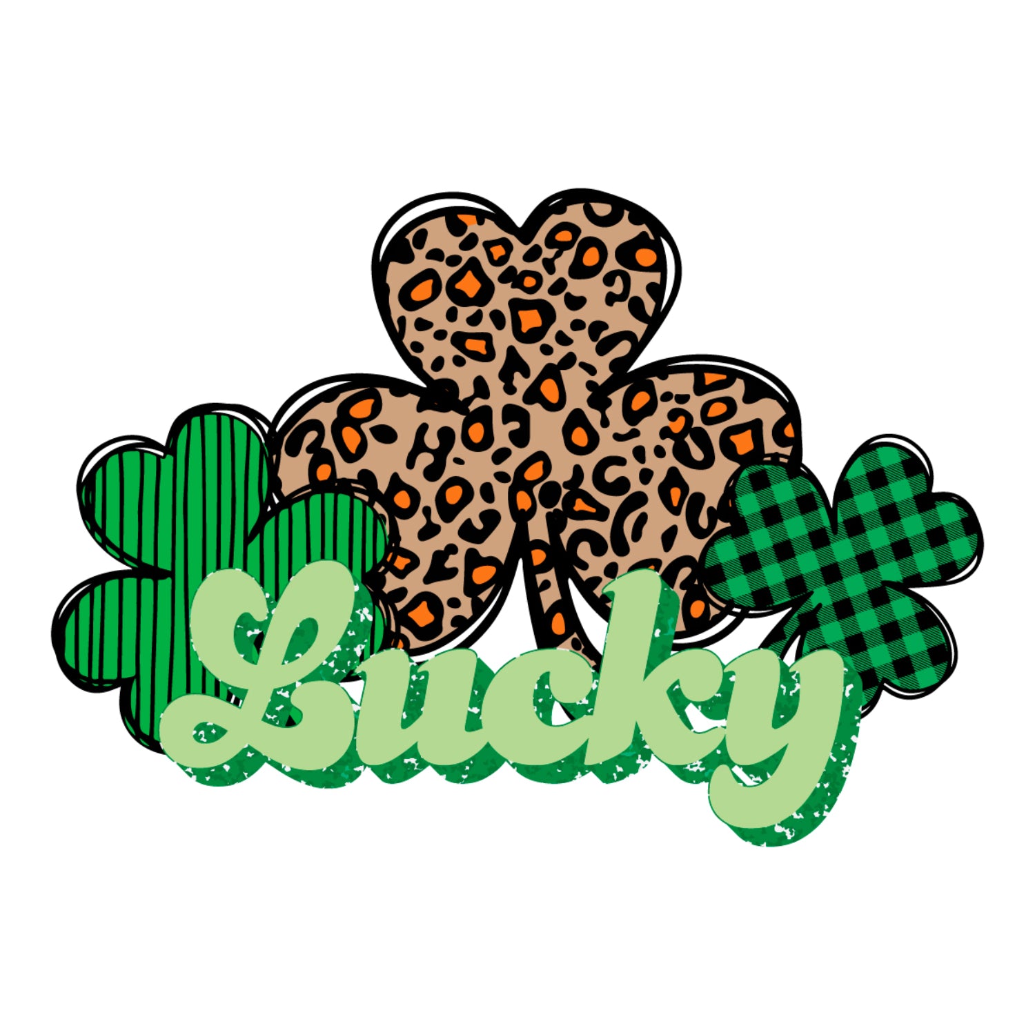 St Patricks Day Lucky Shamrock Diy Crafts Svg Files For Cricut, Silhouette Sublimation Files