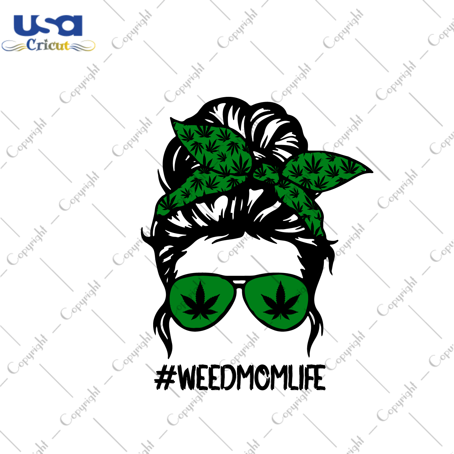 Cannabis Weed Mom Life Gift Diy Crafts Svg Files For Cricut, Silhouette Sublimation Files