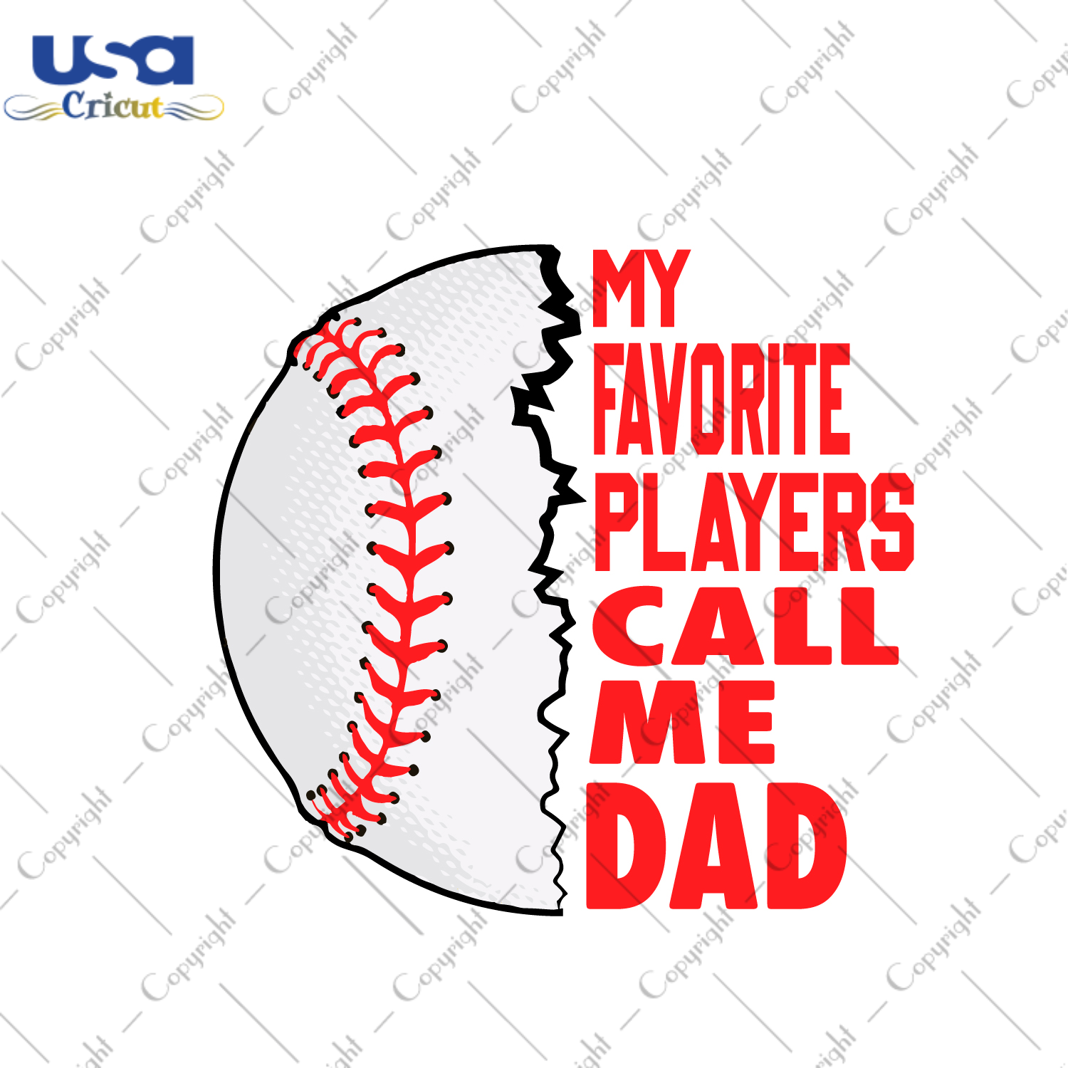 Father's Day Gift, My Favorite Players Call Me Dad Diy Crafts Svg Files For Cricut, Silhouette Sublimation Files