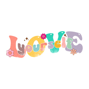 Love Yourself Digital Diy Crafts Svg Files For Cricut, Silhouette Sublimation Files