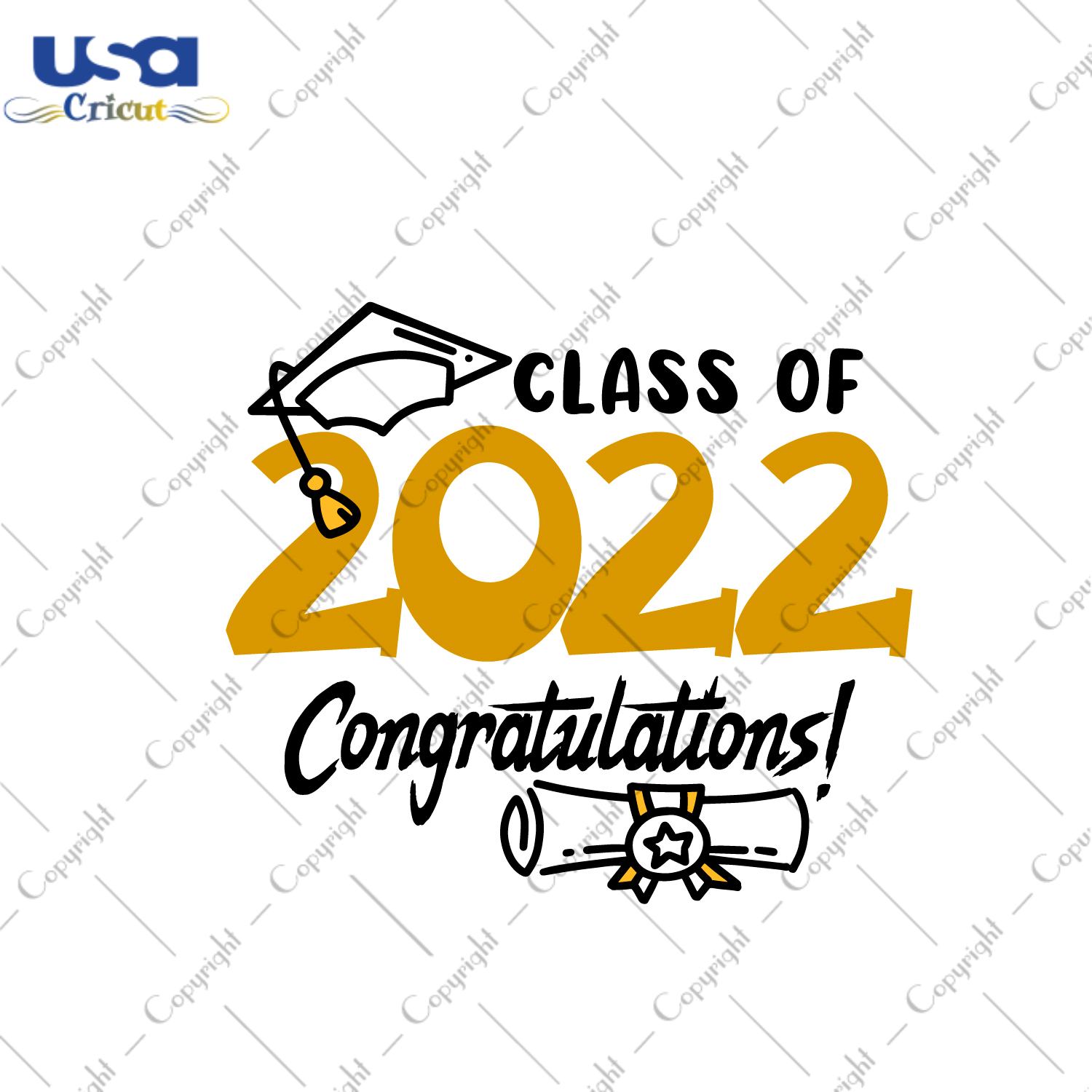 Graduation Gift, Class Of 2022 Congratulations Diy Crafts Svg Files For Cricut, Silhouette Sublimation Files