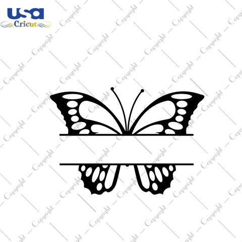 Butterfly Silhouette SVG Gift Diy Crafts Svg Files For Cricut, Silhouette Sublimation Files