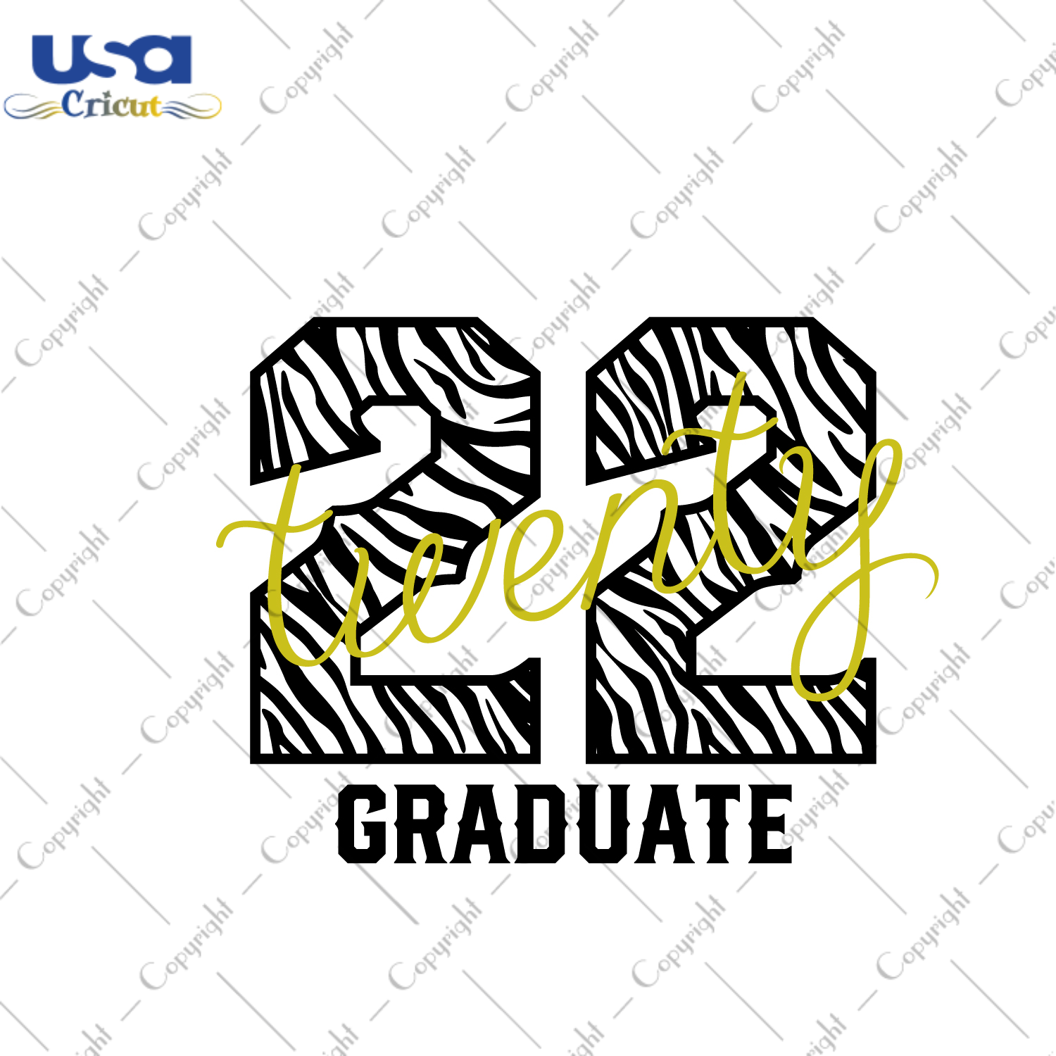 Graduation Gift, Twenty Two Graduate Diy Crafts Svg Files For Cricut, Silhouette Sublimation Files