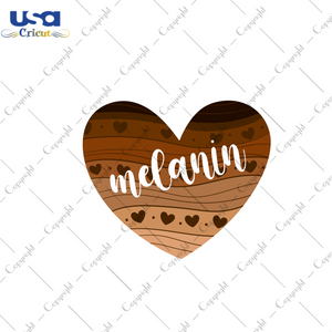 Melanin Heart Images Design Diy Crafts Svg Files For Cricut, Silhouette Sublimation Files