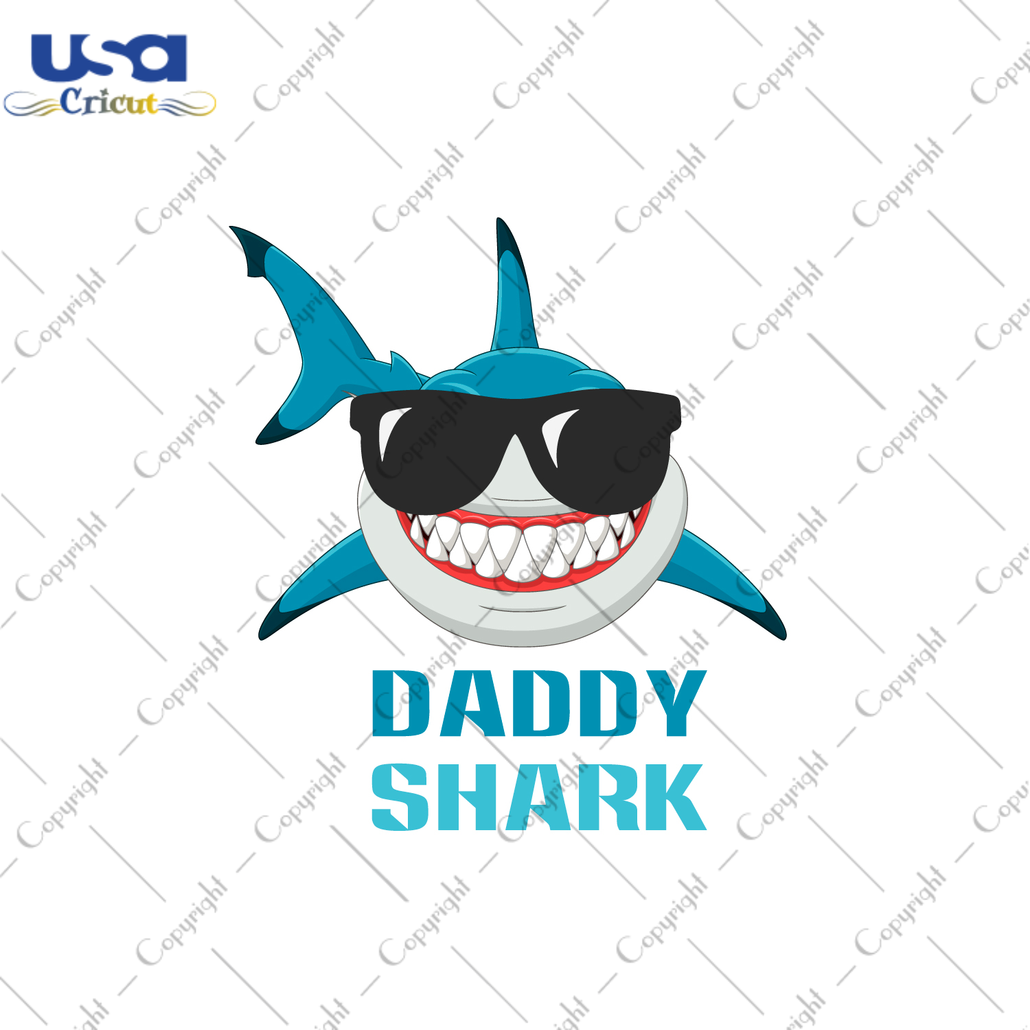 Father's Day Gift, Daddy Shark Images Diy Crafts Svg Files For Cricut, Silhouette Sublimation Files