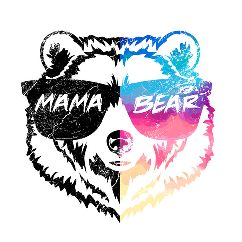 Mama Bear Mother's Day Quotes Gift Diy Crafts Svg Files For Cricut, Silhouette Sublimation Files