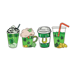 St Patricks Day Mug Shamrock Diy Crafts Svg Files For Cricut, Silhouette Sublimation Files