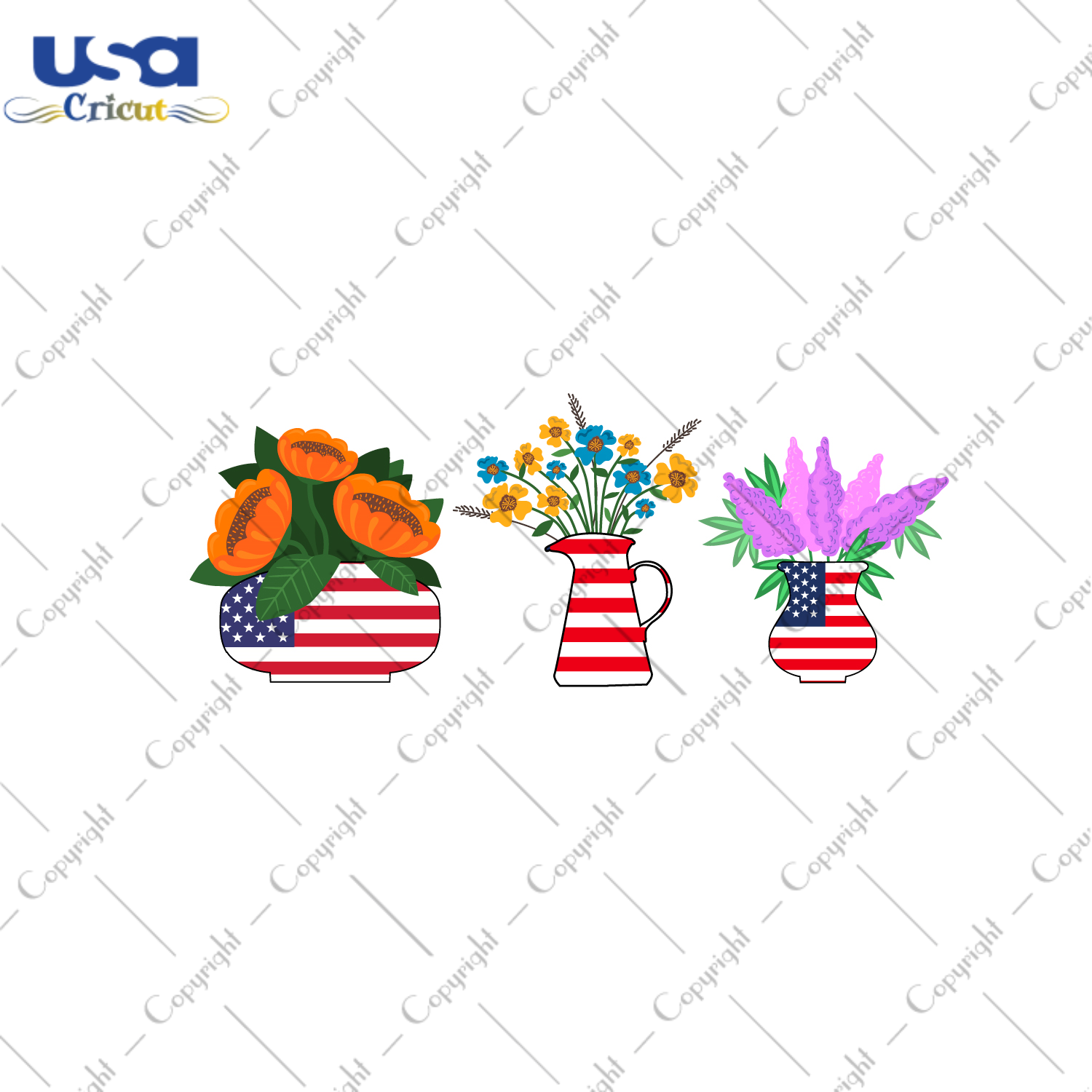 American Flower Images Design Diy Crafts Svg Files For Cricut, Silhouette Sublimation Files