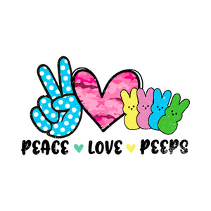 Peace Love Peeps Easter Day Gift, He Is Risen Christian Quotes Diy Crafts Svg Files For Cricut, Silhouette Sublimation Files