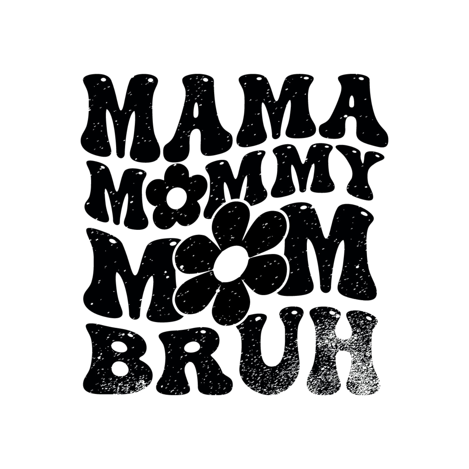 Mama Mommy Mom Bruh Mother's Day Gift Diy Crafts Svg Files For Cricut, Silhouette Sublimation Files