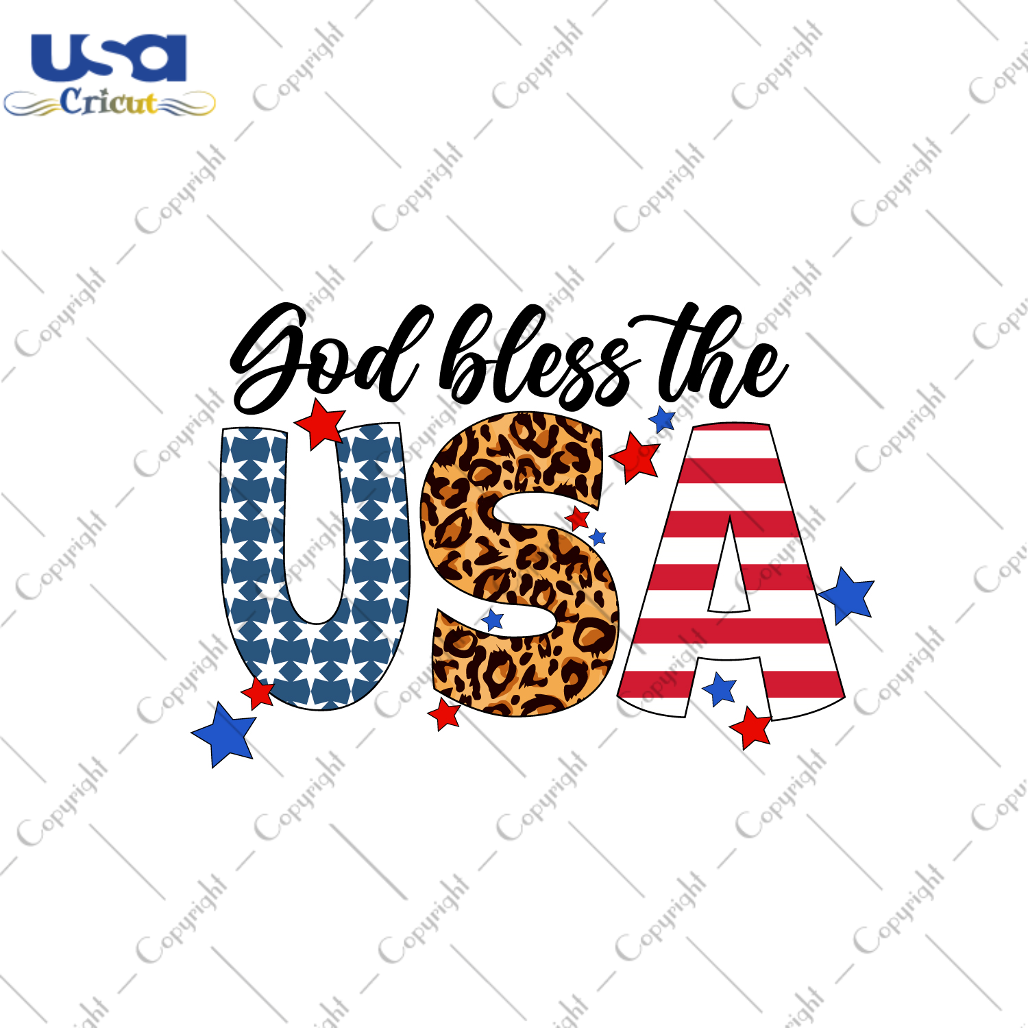 America Gift, God Bless USA Diy Crafts Svg Files For Cricut, Silhouette Sublimation Files