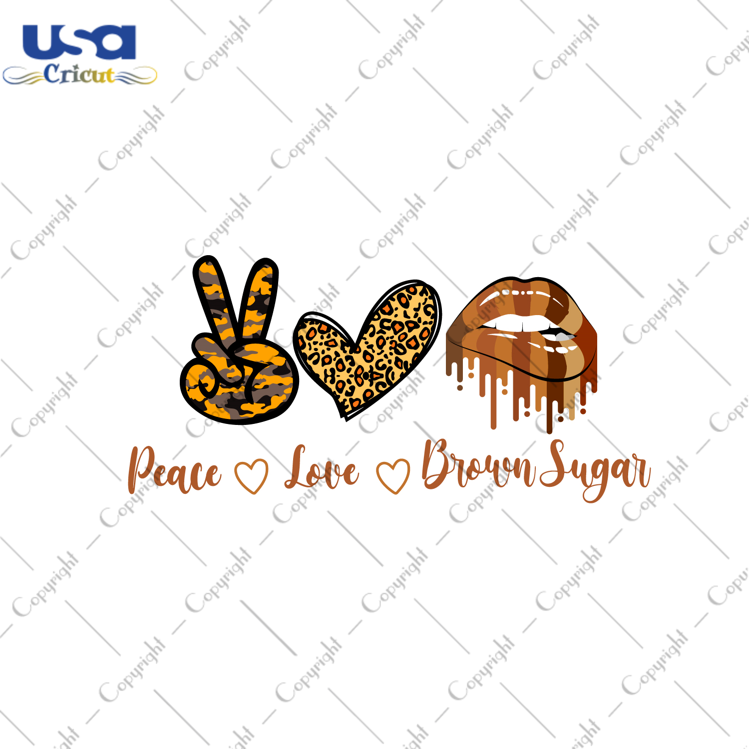 Peace Love Brown Sugar Gift Diy Crafts Svg Files For Cricut, Silhouette Sublimation Files