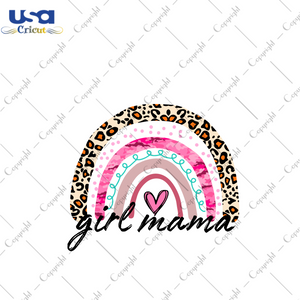 Mother's Day Girl Mama Gift Diy Crafts Svg Files For Cricut, Silhouette Sublimation Files