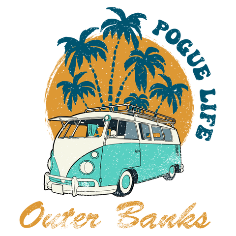 Pogue Life Outer Banks Car Trending Svg Digital Diy Crafts Svg Files For Cricut, Silhouette Sublimation Files