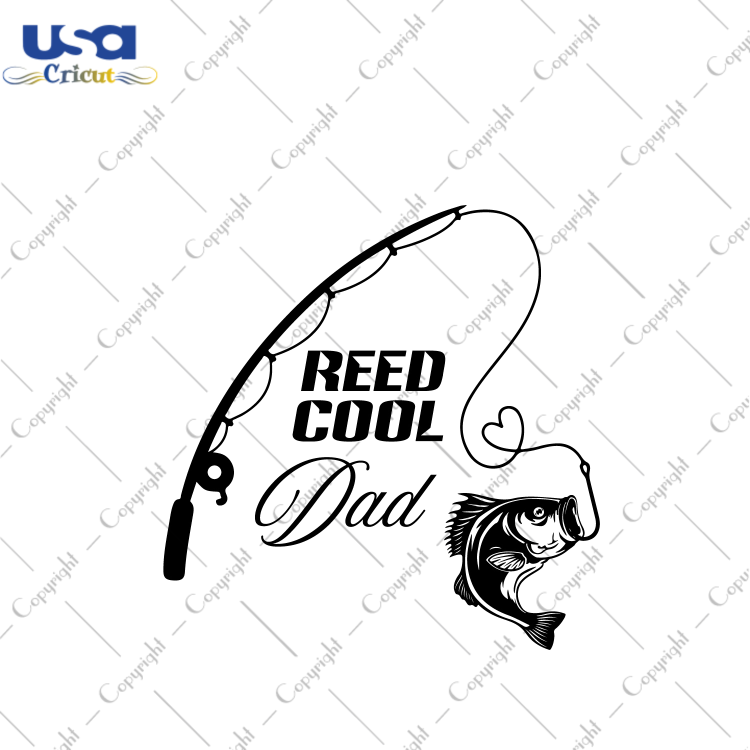 Father's Day Gift, Reel Cool Dad Diy Crafts Svg Files For Cricut, Silhouette Sublimation Files