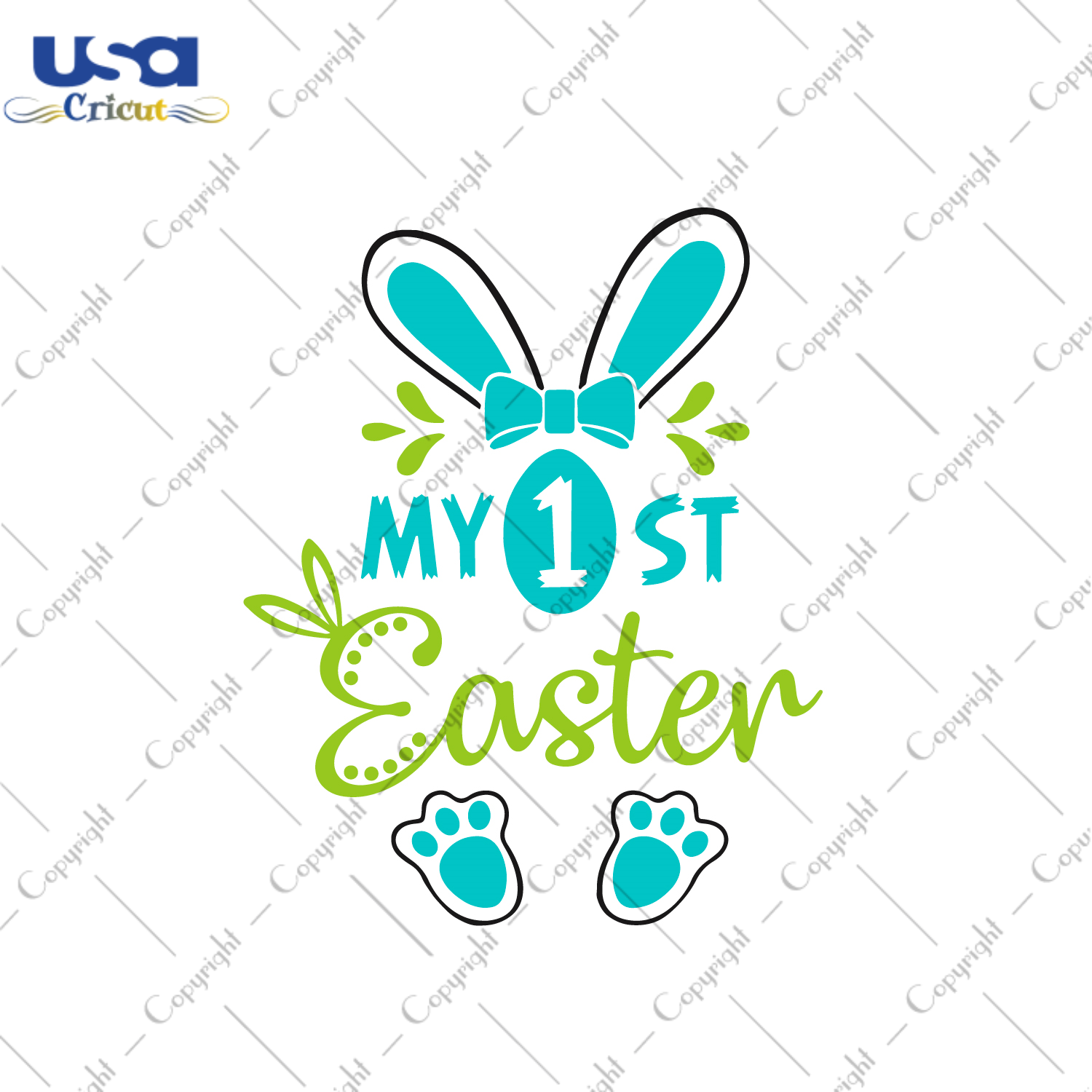 My 1st Easter Boy Gift Diy Crafts Svg Files For Cricut, Silhouette Sublimation Files