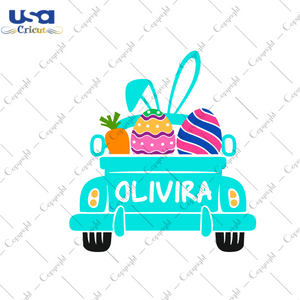 Easter Day Gift, Easter Egg Truck Diy Crafts Svg Files For Cricut, Silhouette Sublimation Files