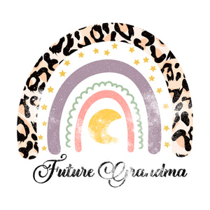 Future Grandma Rainbow Leopard Mother's Day Quotes Gift Diy Crafts Svg Files For Cricut, Silhouette Sublimation Files