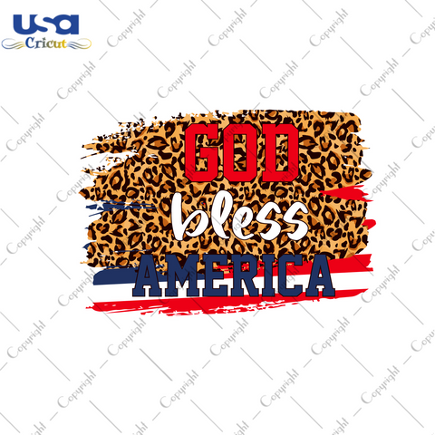 God Bless America GiftDiy Crafts Svg Files For Cricut, Silhouette Sublimation Files