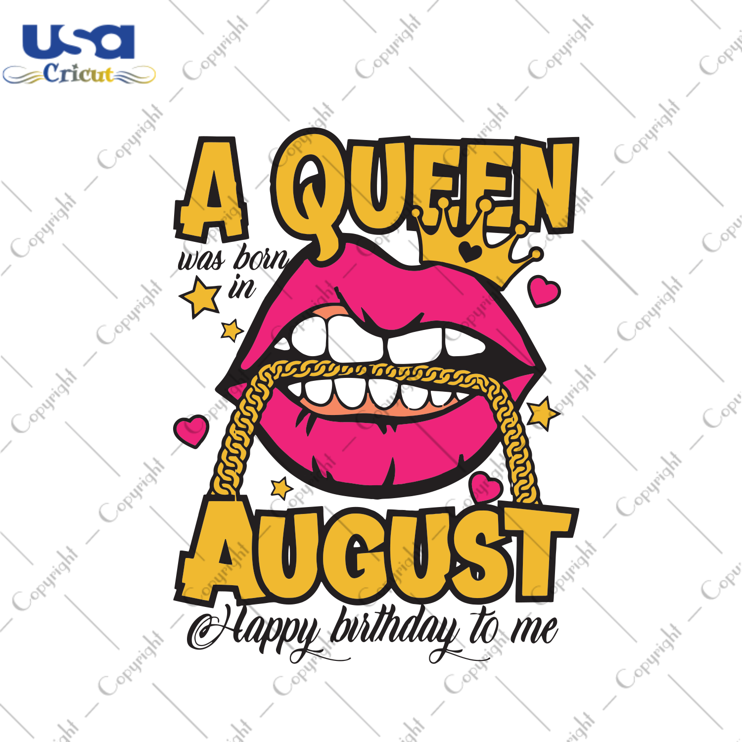 A Queen was born in August Birthday Gift Diy Crafts Svg Files For Cricut, Silhouette Sublimation Files