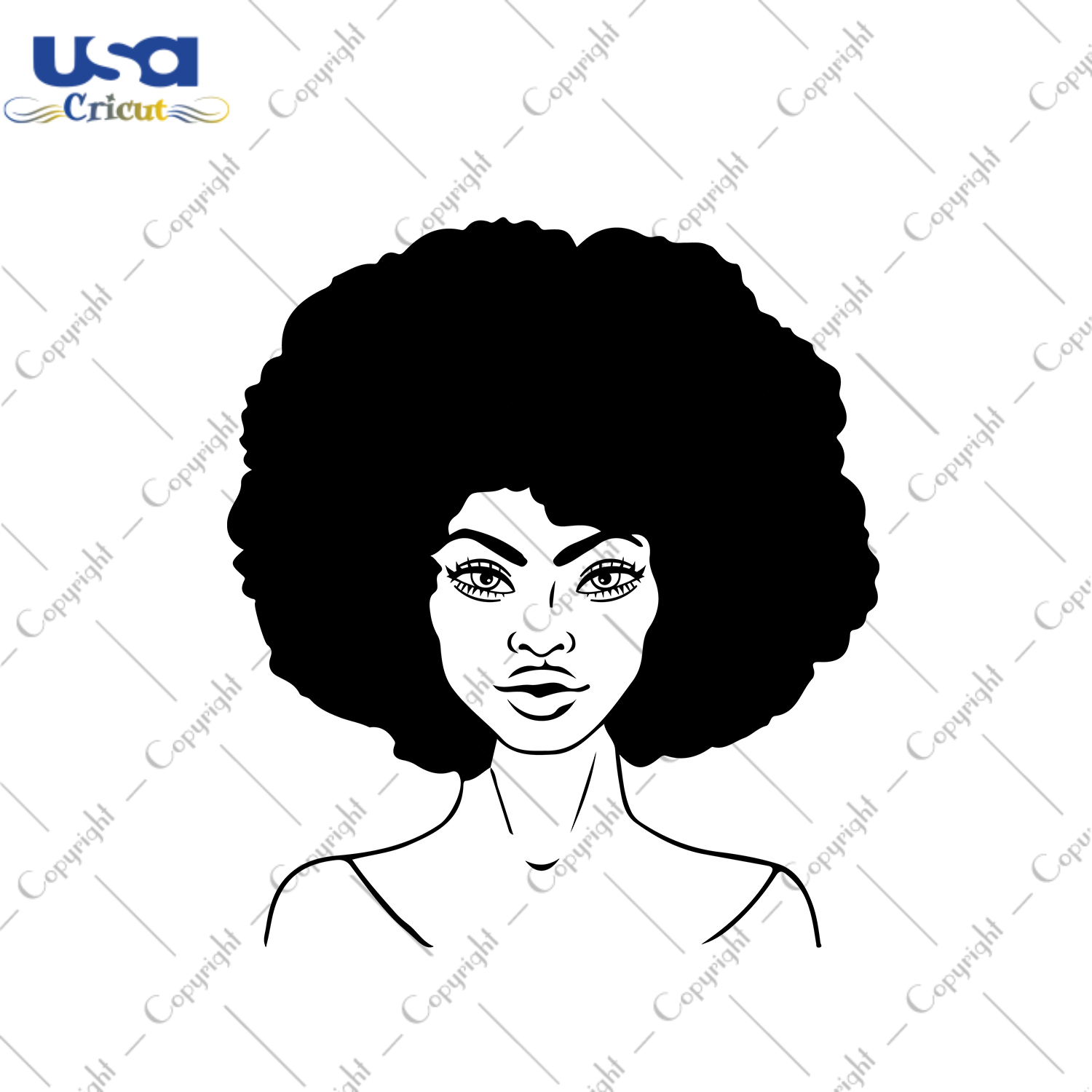 Afro Woman Trending Gift Diy Crafts Svg Files For Cricut, Silhouette Sublimation Files