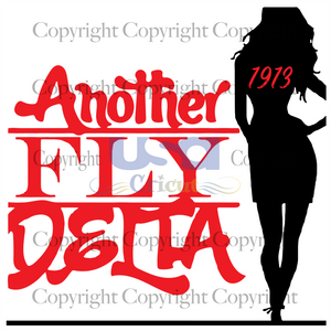 Another Fly Delta, Sorority Svg, 1913, Sorority Gift, 1913 Svg, Sigma Sorority Gift, SVG files for cricut Instant Download Version - USA Cricut