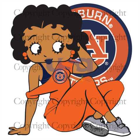 Auburn Tigers, Sport Svg, Auburn Tigers Betty Boop Svg, Betty Boop Gift,  Bundle Nfl Team Svg, Ncaa Team Svg, Printable Cricut & Silhouette Sublimation files Instant Download - USA Cricut