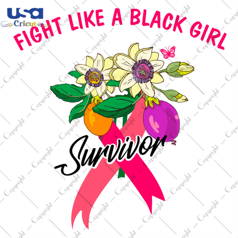 Survivor Breast Cancer Gift Diy Crafts Svg Files For Cricut, Silhouette Sublimation Files - USA Cricut