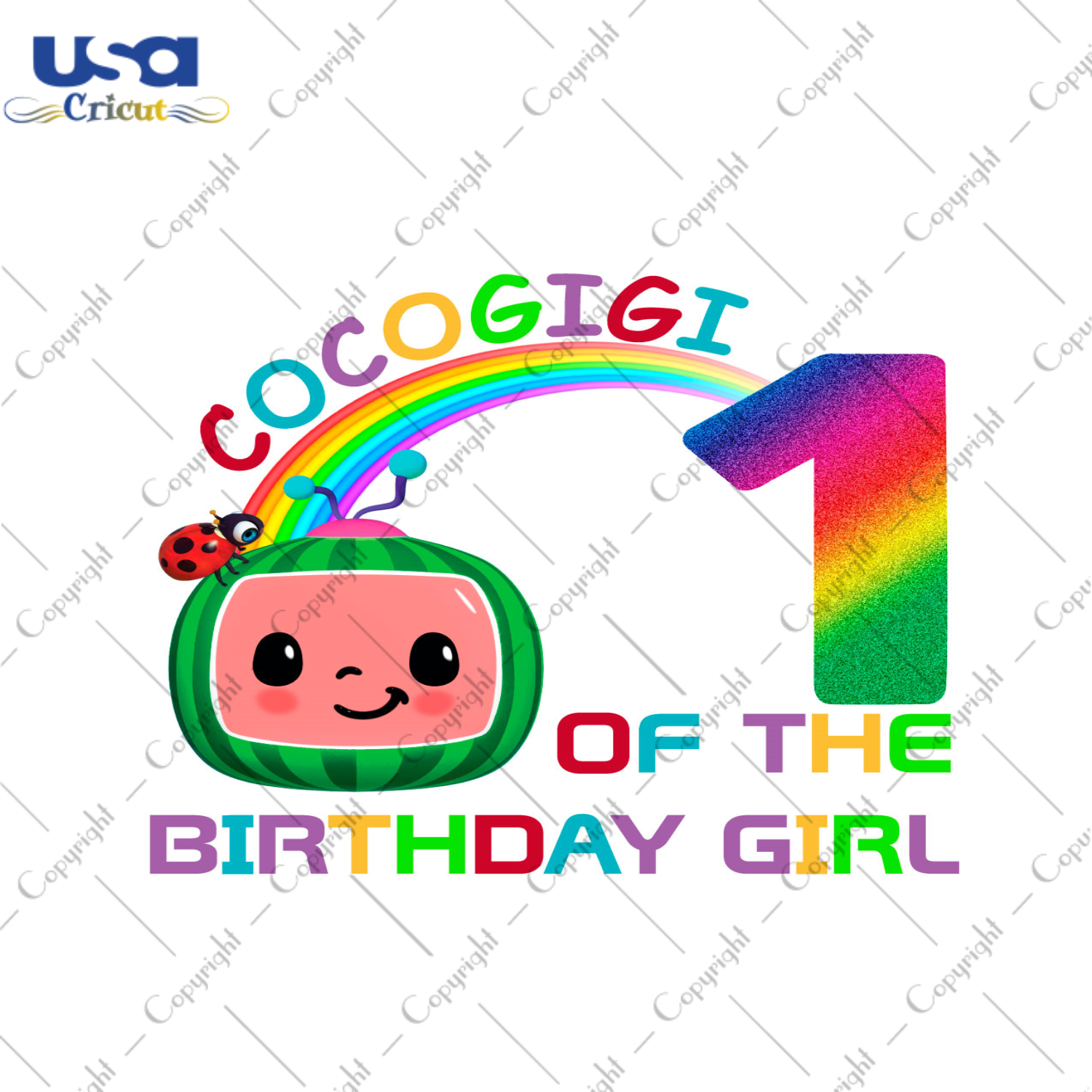 Cocogigi Of The Birthday Girl Diy Crafts Svg Files For Cricut, Silhouette Sublimation Files - USA Cricut